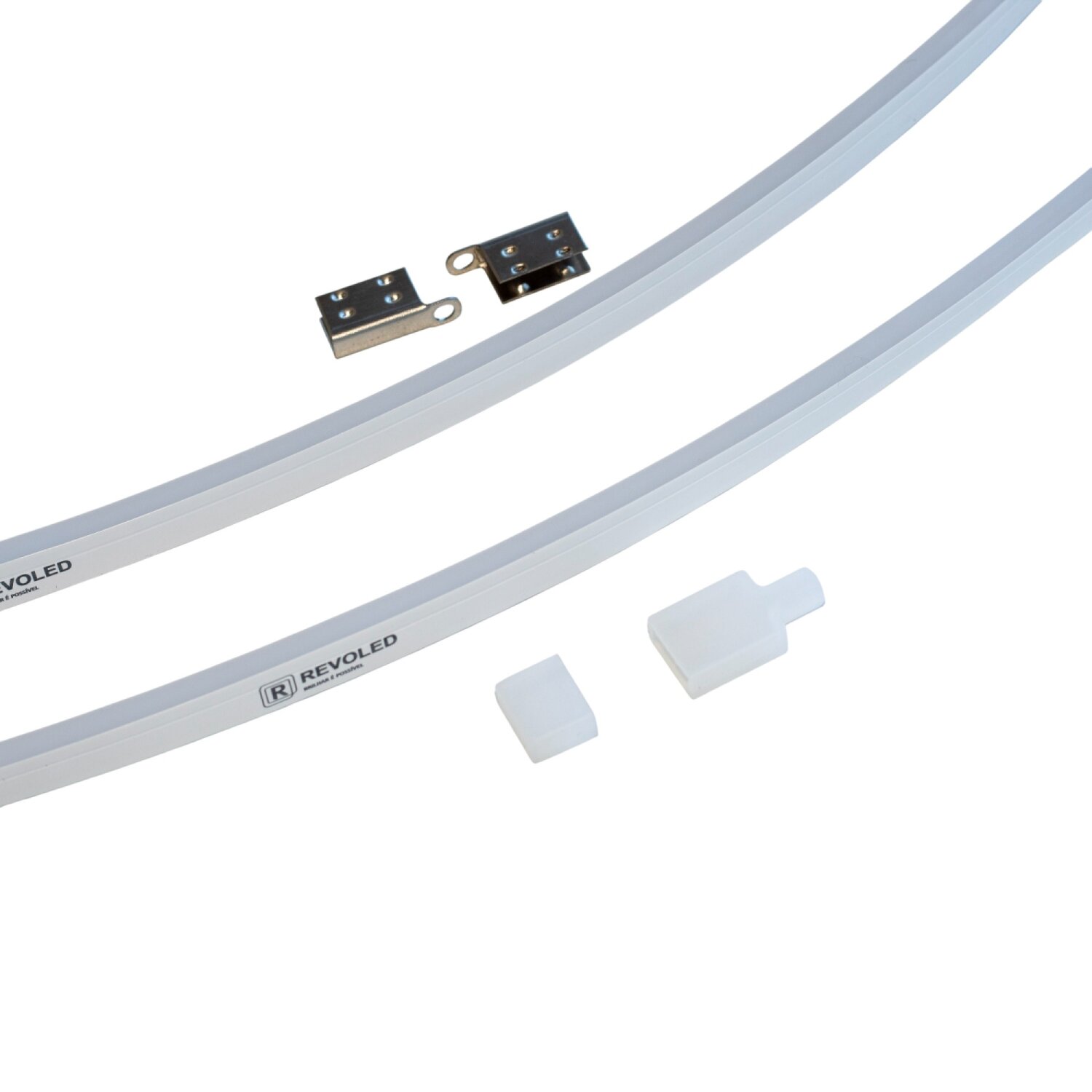 Perfis Silicone LED Flexíveis