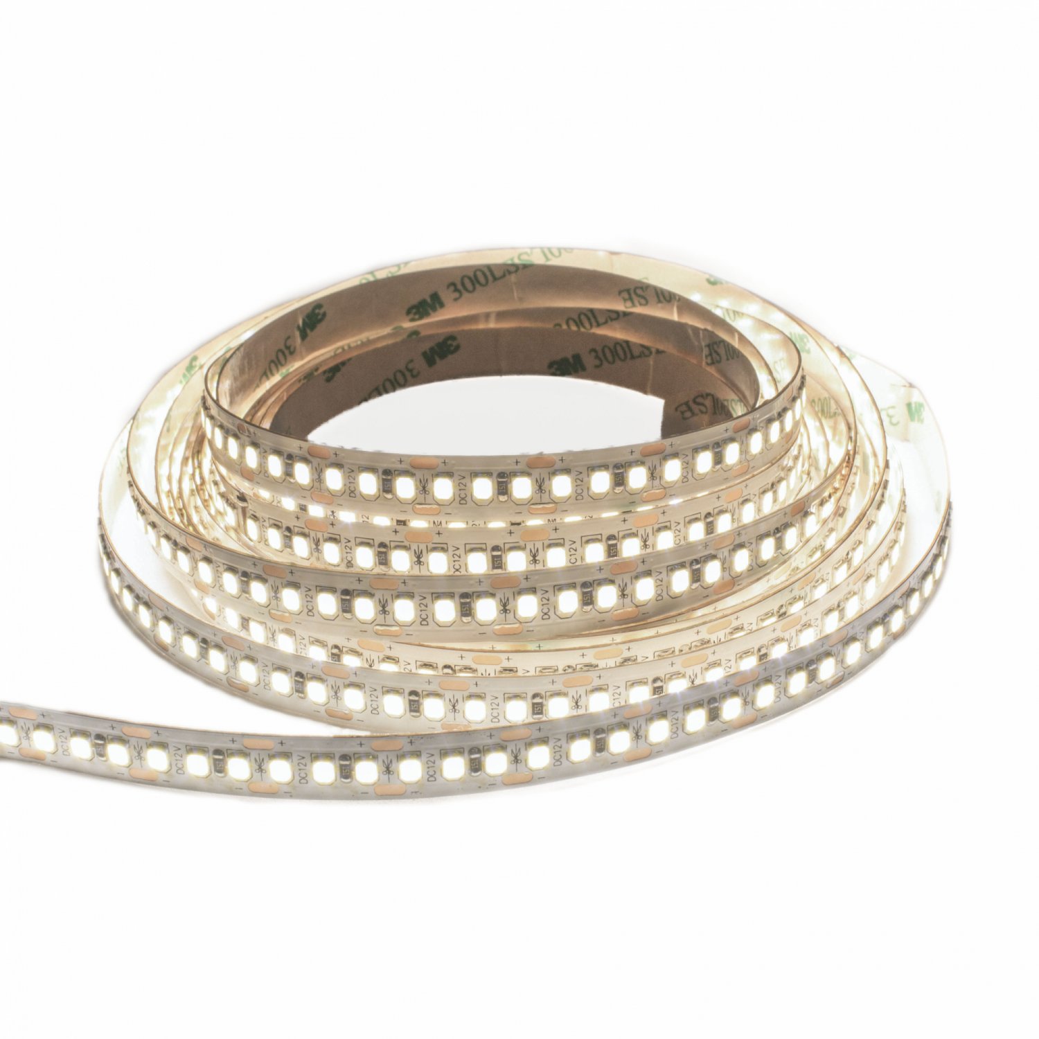 Fita LED 12V SMD 2835 180LEDs 18W Branco Neutro 4000K IP20