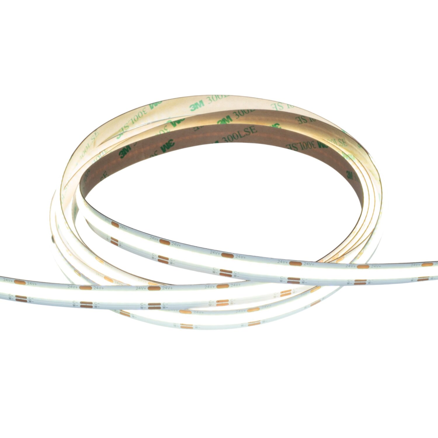 Fita LED 24V COB 608LEDs 15W Multitemperatura 2400K-6500K IP20