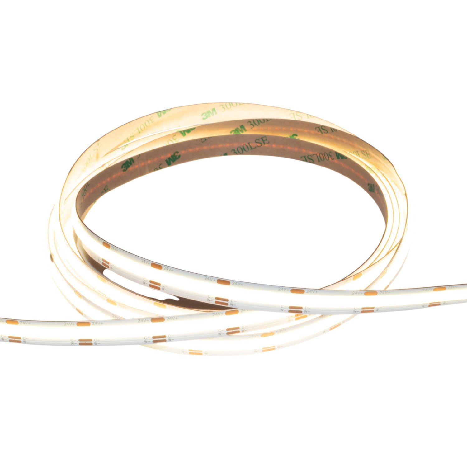 Fita LED 24V COB 608LEDs 15W Multitemperatura 2400K-6500K IP20