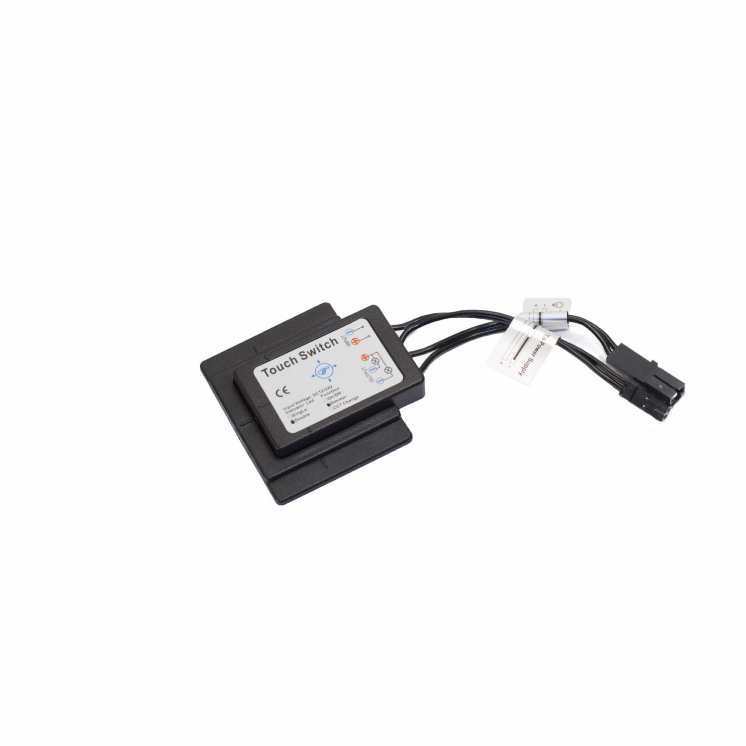 Interruptor touch dimmer para espelho 12V-24V máx. 60W