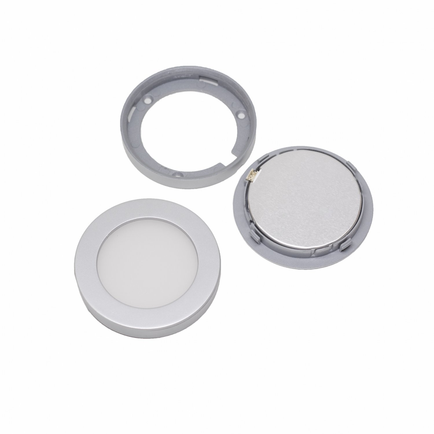 Luminária LED 12V para móveis 2W Branco Quente 3000K