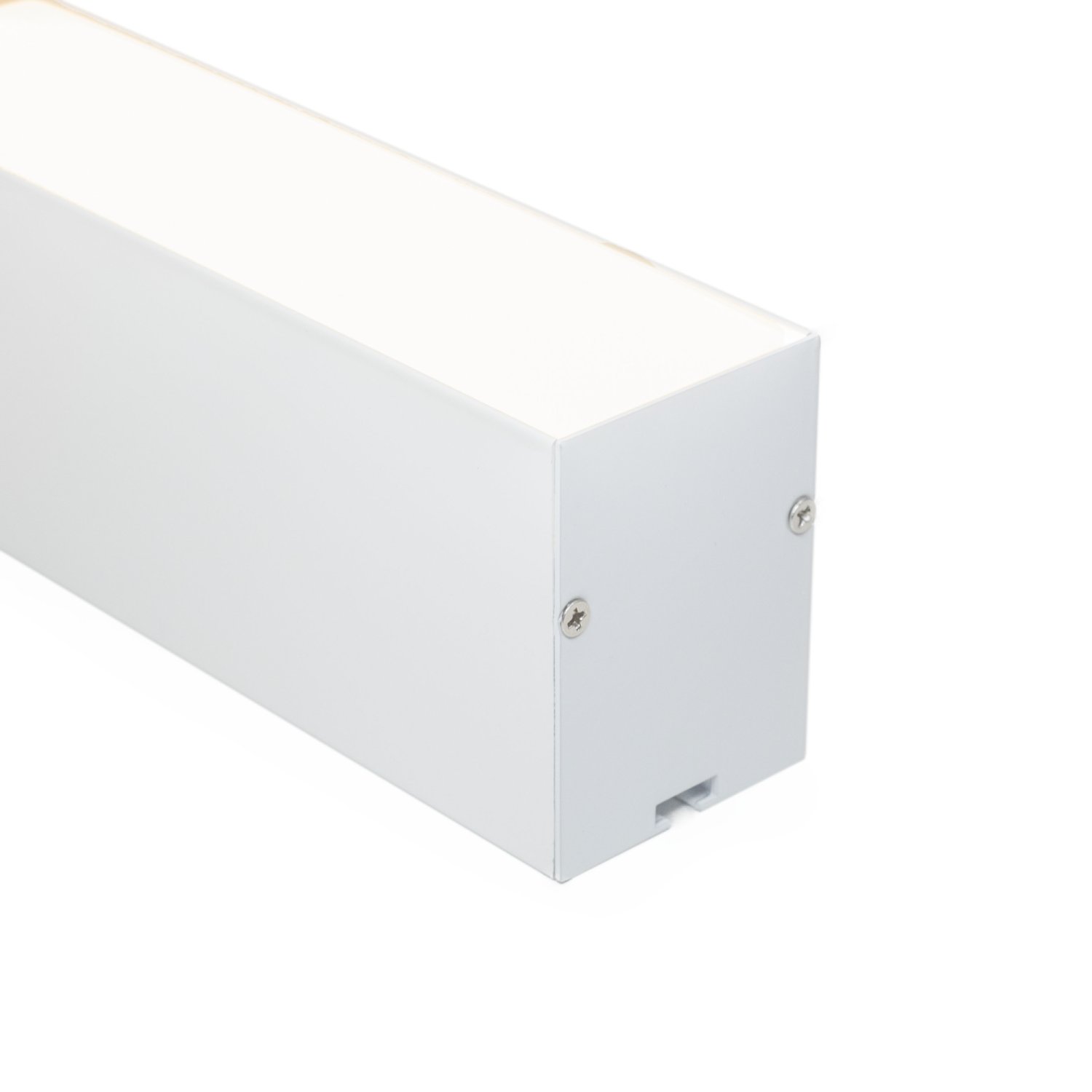 Perfil alumínio PENDENTE HYPER BRANCO difusor leitoso